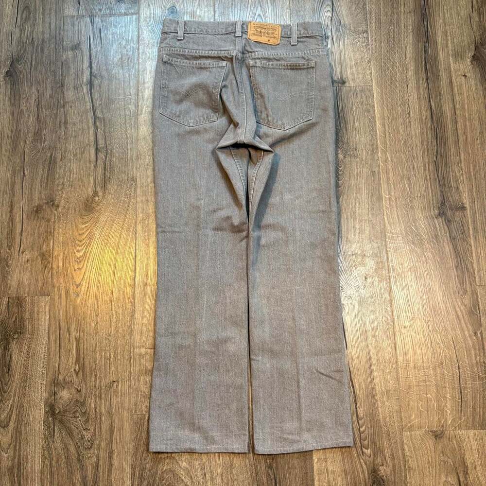 Vintage Levi's 509 Grey Denim Jeans 33x33